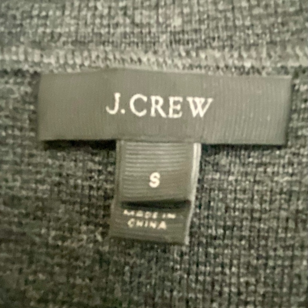 GUC J Crew knit blazer size small gray